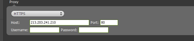 spotify proxy settings https